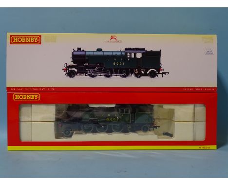 Hornby OO gauge, R2912 LNER 2-6-4T Thompson LI Tank Engine RN9001, DCC-ready, (boxed). 