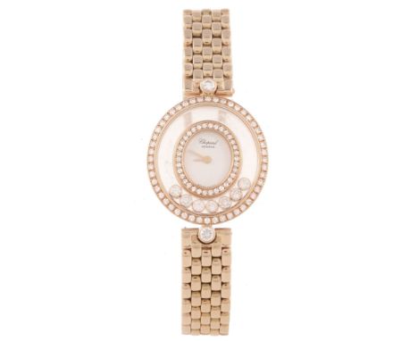 Chopard, a lady's Happy Diamond wristwatch, numbered 20/4292 and 368764 5236  Chopard, a lady's Happy Diamond wristwatch,   n