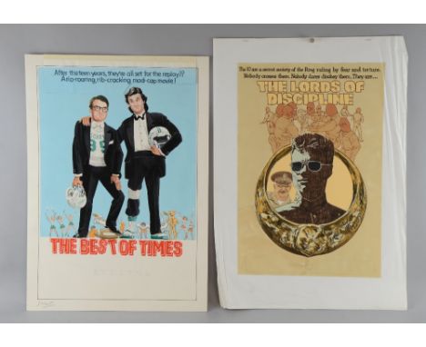 ¹ Four pieces of original concept artwork mainly for video release including The Best of Times (1986), The Lords of Disciplin