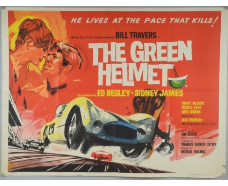 50+ British Quad film posters, including The Green Helmet, Krull, The Cheap Detective, Eagle's Wing, The Great Race RR, The B