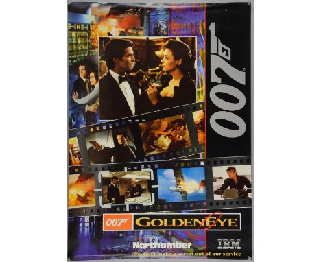 ¹ James Bond GoldenEye (1995) IBM promotional poster, rolled, 33 x 23 inches VAT IS PAYABLE ON THE HAMMER PRICE FOR THIS LOT