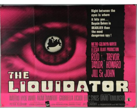 20+ British Quad film posters, most 1960És-80És, including The Liquidator, Cat People, Incident at Phantom Hill, Fort Apache 