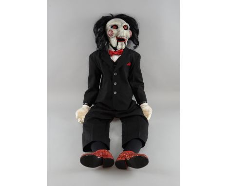 Saw Movie Franchise, Animatronic Billy The Puppet from The Nightmare Puppets Collection manufactured by The Scary Closet. 1:1