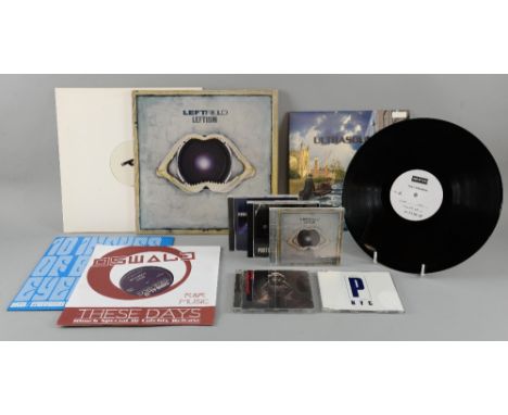 Leftfield, Leftism CD signed by Neil Barnes & Paul Daley, triple pack vinyl 'Leftism', Rhythm & Stealth CD, Portishead self t