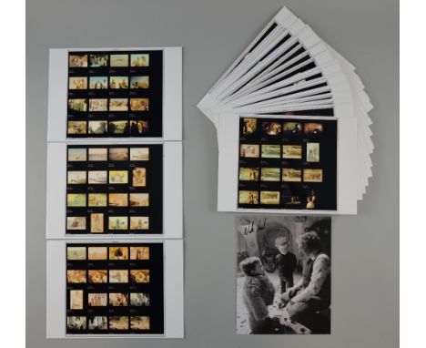 Star Wars, Large collection of thumbnails from the first three films, used for reference & a signed 10 x 8 inch photograph of