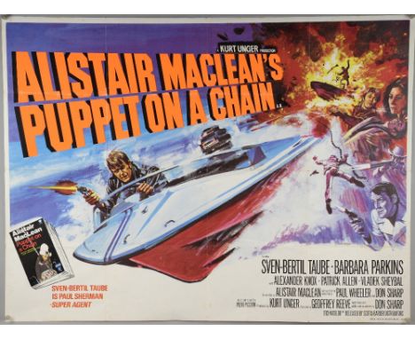 15+ British Quad film posters, most 1960És-80És, including, Puppet on a Chain, Flesh Gordon, Big Deal at Dodge City, Blindfol