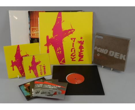 Primal Scream, Vanishing Point double vinyl, Echo Deck vinyl album promo, sealed 7 inch size box set, If They Move Kill ÈEm 1