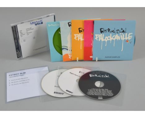 FatBoy Slim, Palookaville limited edition album artwork print signed by Norman Cook & producer Simon Thornton, 8/500, ten pro