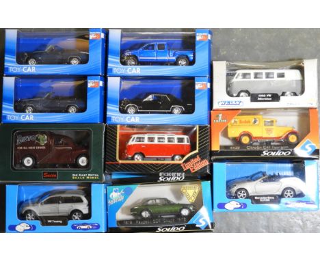 11 BOXED MODEL VEHICLES INC SOLIDO + MODEL AUTO 