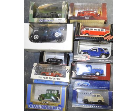 BOX DIECAST VEHICLES INC ATLAS AEC REGENT FIRE ENGINE 