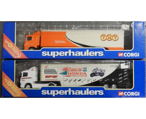 2 BOXED CORGI SUPERHAULERS 