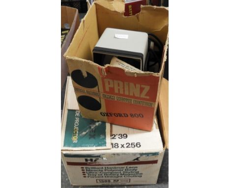 HANIMEX RONDETTE COLOUR PROJECTOR + PRINZ 8mm MONE EDITOR 