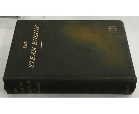 BOOKS - JAMES H.COTTERILL - THE STEAM ENGINE 1896 SPON 
