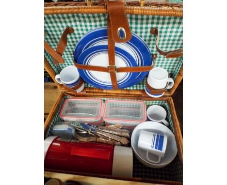 A picnic hamper