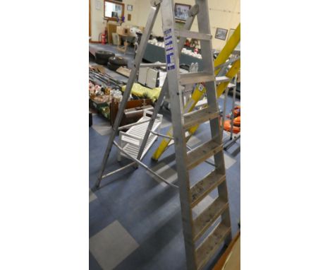 A Youngman Aluminum Step Ladder