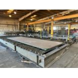 CUSTOM 5-TORCH PLASMA CUTTING MACHINE, 40' X 10' BURNING TABLE, LINCOLN ELECTRIC BURNY 3 CNC CONTROL