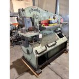 PIRANHA P70 IRONWORKER, 70-TON CAPACITY, HYDRAULIC, SINGLE END PUNCH, SHEAR & NOTCH, S/N P70-354