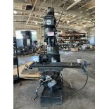 LAGUN VERTICAL MILL, MODEL FTV-2, 10" X 50" TABLE, CHUCK NOT INCLUDED