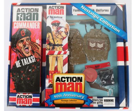 Action Man Famous British Uniforms Royal Military Police 40th Anniversary Nostalgic Collection, replica of original product, 