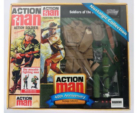 Action Man Soldiers of The Century Australian Fighter Set 40th Anniversary Nostalgic Collection, replica of original product,