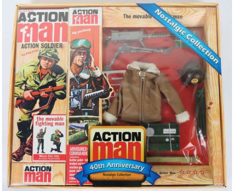 Action Man Armoured Car Commander 40th Anniversary Nostalgic Collection, replica of original product, complete with Action So