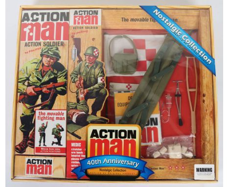 Action Man Medic Outfit 40th Anniversary Nostalgic Collection, replica of original product, complete with Action Soldier boxe