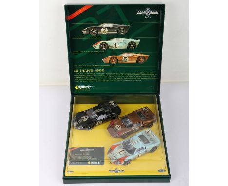 Scalextric Goodwood Festival of Speed 2003 Le Man 1966 Limited Edition Set First Ford GT40 427 MKII Amon/McLaren Second Ford 