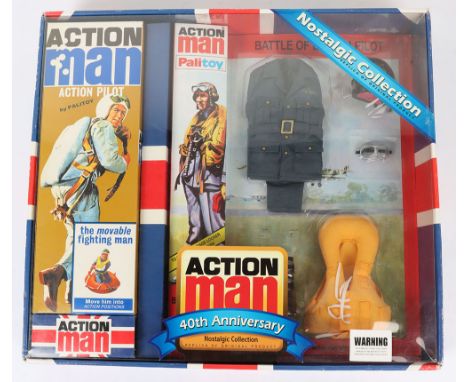 Action Man Battle Of Britain Pilot 40th Anniversary Nostalgic Collection, replica of original product, complete with Action P