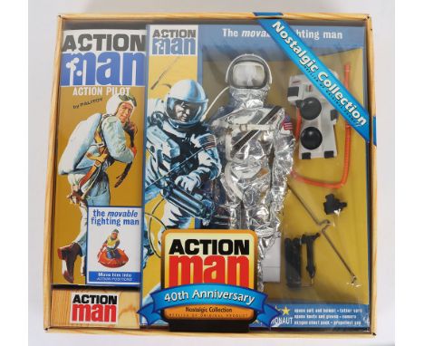 Action Man Astronaut 40th Anniversary Nostalgic Collection, replica of original product, complete with Action Pilot boxed fig