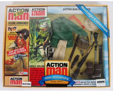 Action Man Jungle Explorer 40th Anniversary Nostalgic Collection, replica of original product, complete with Talking Commande