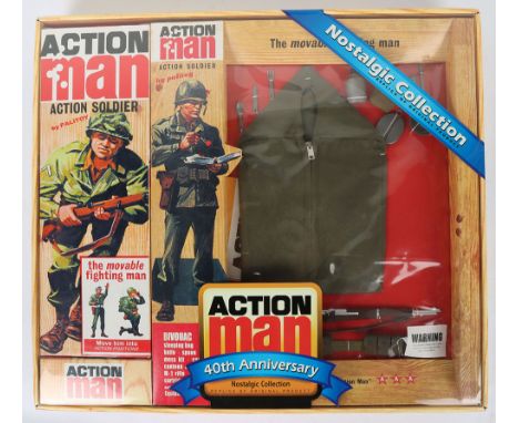 Action Man Bivouac Set 40th Anniversary Nostalgic Collection, replica of original product, complete with Action Soldier boxed