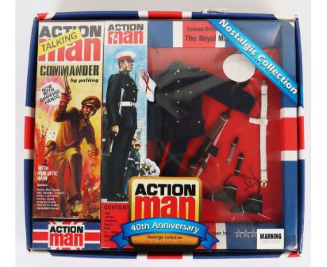 Action Man Famous British Uniforms The Royal Marines 40th Anniversary Nostalgic Collection, replica of original product, comp