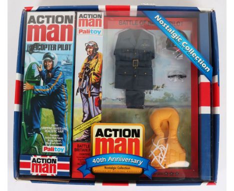 Action Man Palitoy Battle Of Britain Pilot 40th Anniversary Nostalgic Collection, replica of original product, complete with 