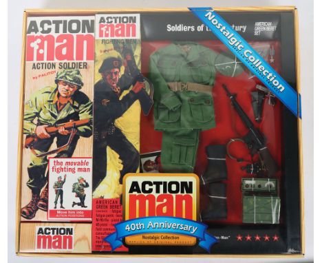 Action Man Soldiers of The Century American Green Beret 40th Anniversary Nostalgic Collection, replica of original product, c