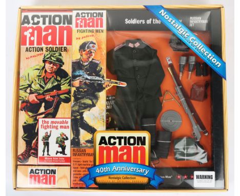 Action Man Soldiers of The Century Russian Infantryman 40th Anniversary Nostalgic Collection, replica of original product, co