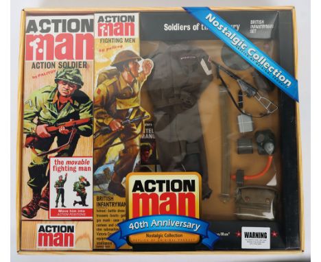 Action Man Soldiers of The Century British Infantryman 40th Anniversary Nostalgic Collection, replica of original product, co