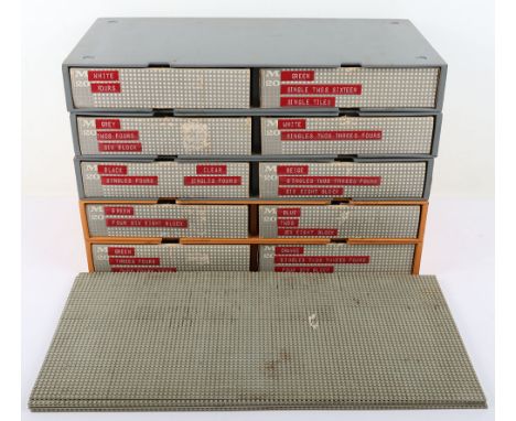 Collection of Lego Modulex architectural/industrial design bricks, 1960s/70s, a good selection of various sized bricks in var