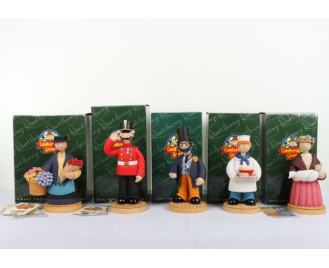 Five Boxed Camberwick Green Robert Harrop Figures, First edition limited edition, CGL05 Micky Murphy (Baker) 0516/2500,  CGL0