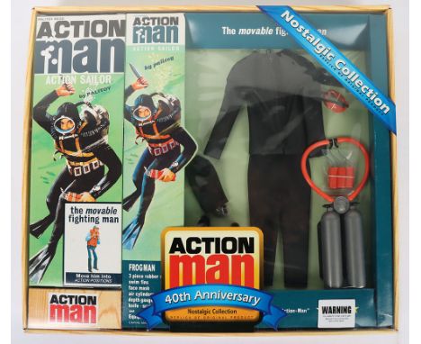 Action Man Frogman 40th Anniversary Nostalgic Collection, replica of original product, complete with Action Sailor boxed figu