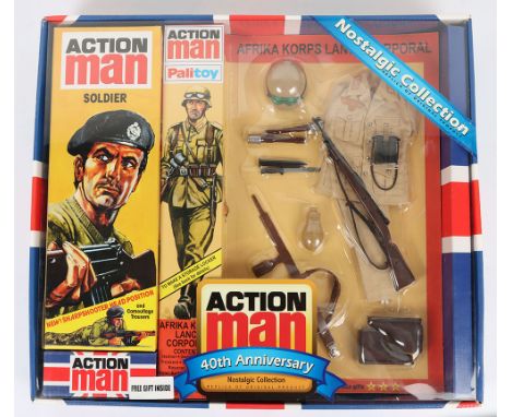 Action Man Palitoy Afrika Korps Lance Corporal Outfit 40th Anniversary Nostalgic Collection, replica of original product, com