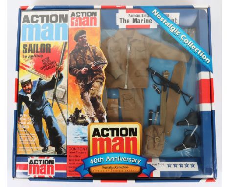 Action Man Famous British Uniforms The Marine Combat 40th Anniversary Nostalgic Collection, replica of original product, comp