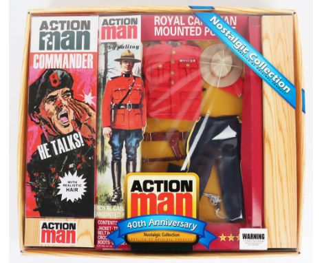 Action Man Royal Canadian Mounted Police 40th Anniversary Nostalgic Collection, replica of original product, complete with Ac