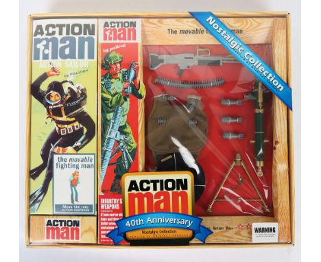 Action Man Infantry Support Weapons 40th Anniversary Nostalgic Collection, replica of original product, complete with Action 