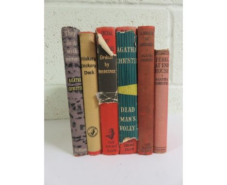 CHRISTIE, Agatha - They do it with Mirrors - 1952, first edition, dust-wrapper together with five other Christie titles to in