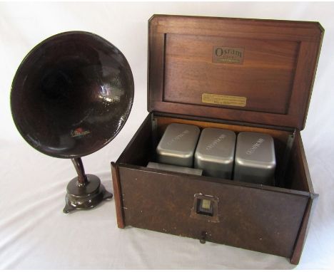 Osram 'Four' new music magnet/GECophone with Marconi horn speaker