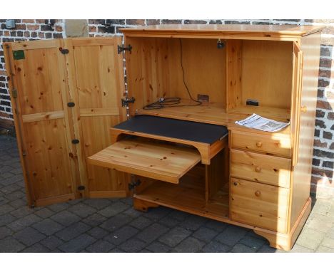 Ducal pine Diplomat work station / home office
