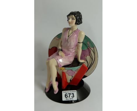 Kevin Francis Artists Proof  figure "Teatime"  Clarice Cliff (boxed)