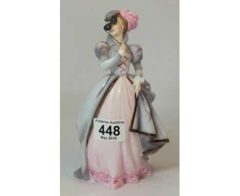 Royal Worcester figure Masquerade