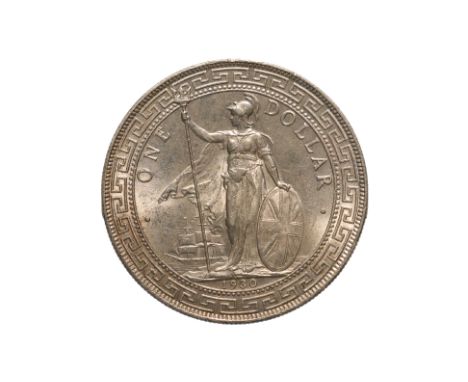 GREAT BRITAIN BRITISH TRADE DOLLAR 1930
Britannia standing holding a trident and a shield, date below, reverse with Chinese c