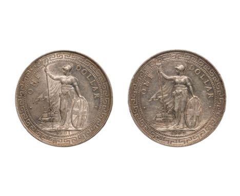 GREAT BRITAIN BRITISH TRADE DOLLAR 1902 B (2)
Britannia standing holding a trident and a shield, date below, reverse with Chi